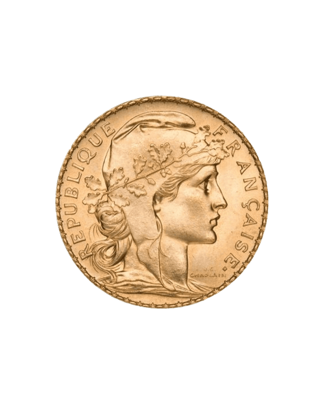 20 Francs Marianne Coq